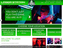 Tablet Screenshot of laserstation.co.uk